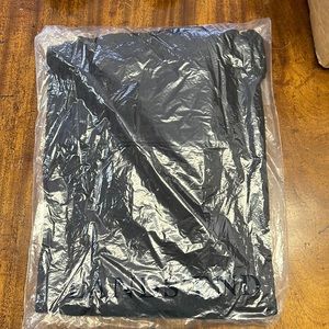 New LANDS’END Cotton Black Mens Turtleneck